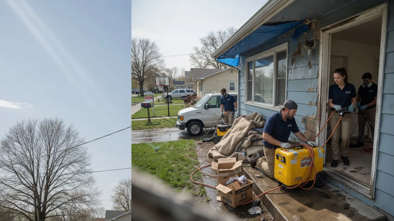 Basement Flood Cleanup in West Union, IA near me